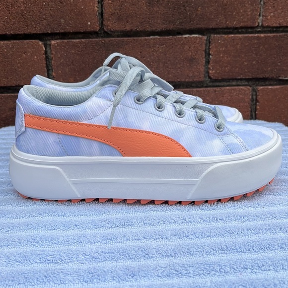 Women’s Puma Kaia Platform Sneakers Size 8 - Picture 1 of 7